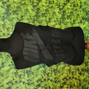 Nike Track & Field Jersey Crop tank Black Size M